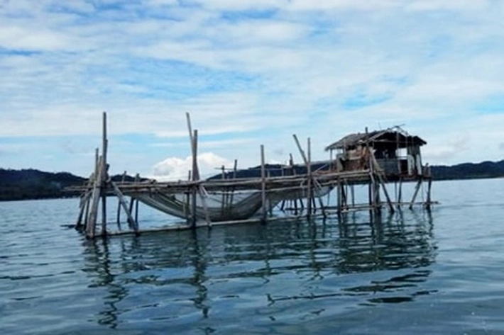 Mengenal Kelong Nelayan Lingga Penghasil Ikan Bilis