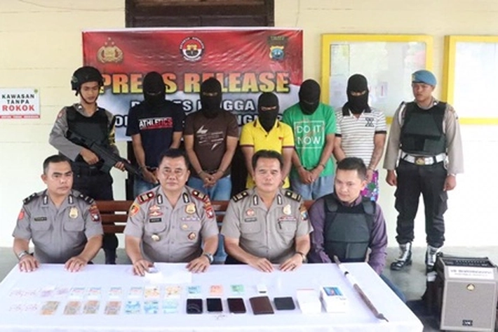 Pelaku Diduga Bobol Brangkas Ditangkap Polisi