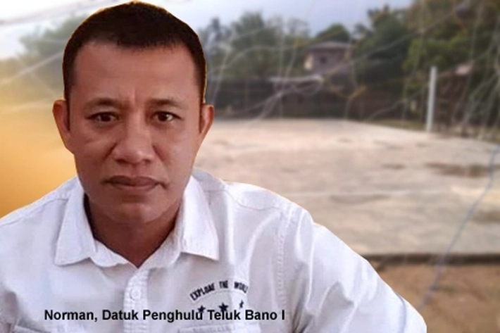 Penghulu Norman Jelaskan Pembangunan Bola Voli