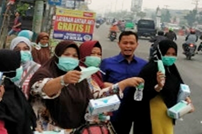 Dewan Desak Pemko Pekanbaru Bagikan Masker Gratis