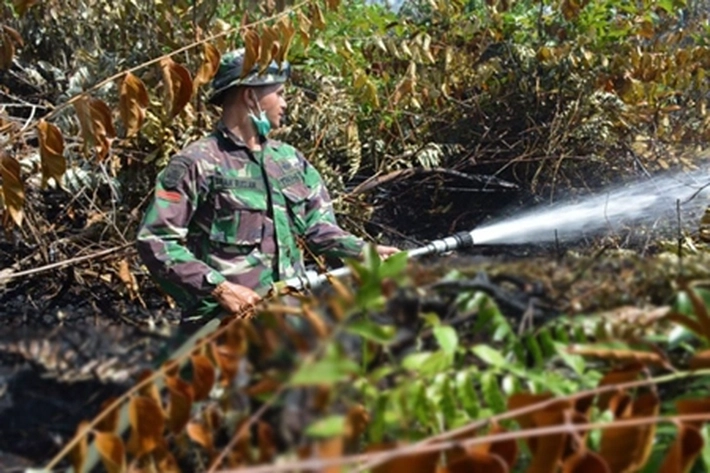 Prajurit Kostrad akan Padamkan Karhutla di Riau