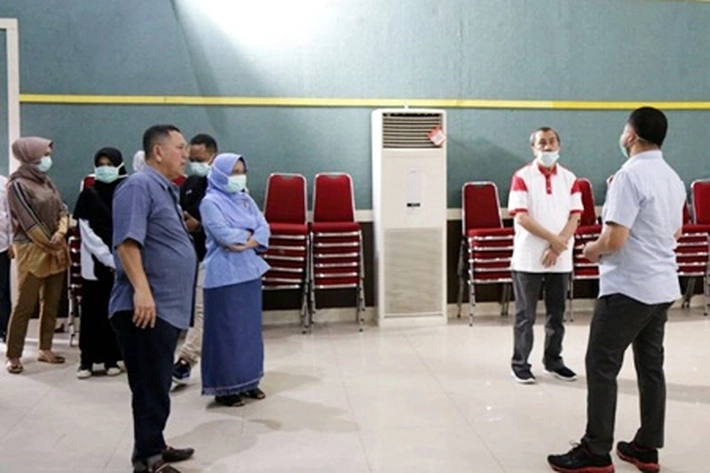 Gedung Perawatan dan Labor Pasien Covid-19 Disiapkan