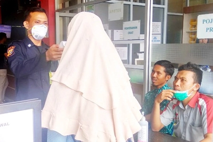 Antisipasi Covid-19, RS Cahaya Ujung Tanjung Buat Aturan Ketat