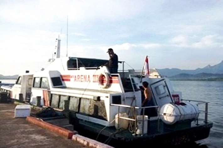 Kapal Tujuan Batam-Daik Lingga Dihentikan