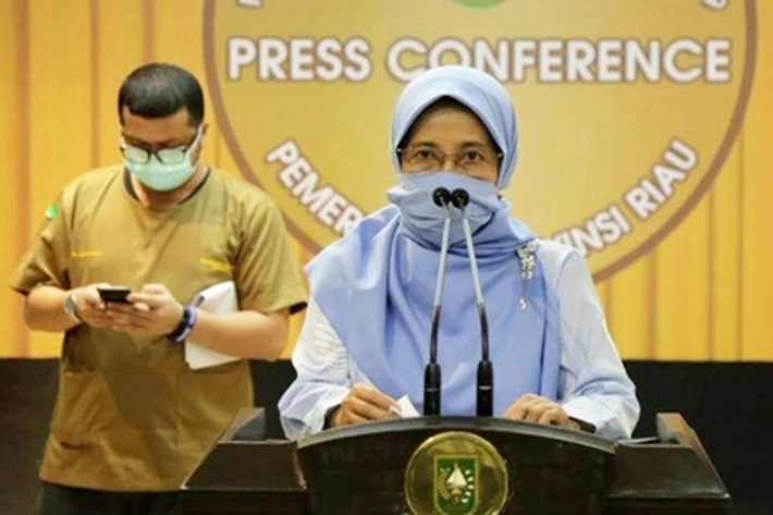Kadiskes Mimi Yuliani Nazir Nilai Pekanbaru Paling Banyak Penyebaran Corona