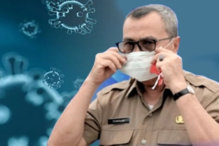 Gubri Terima Bantuan APD Walaupun Virus Corona Dalam Kurva Mendatar