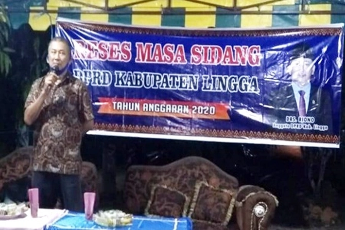 Gara-gara Corona, DPRD Lingga Tunda Aspirasi Warga