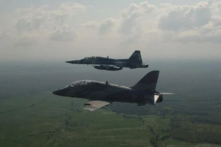 Pesawat Tempur Hawk 209 yang Canggih Jatuh