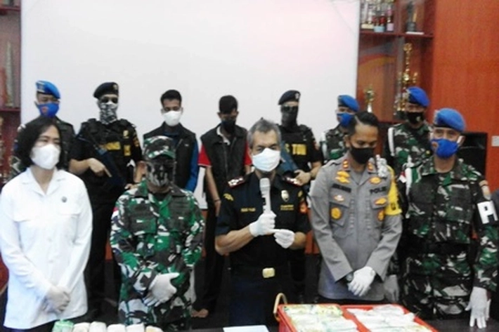 BC, POM AL, BNN dan Polisi Tangkap Sabu Senilai Rp32 Miliar