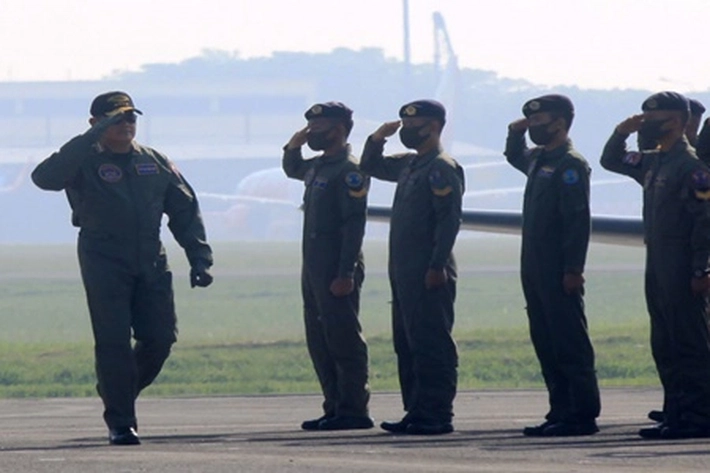 KSAL Terima Brevet Penerbangan TNI AL
