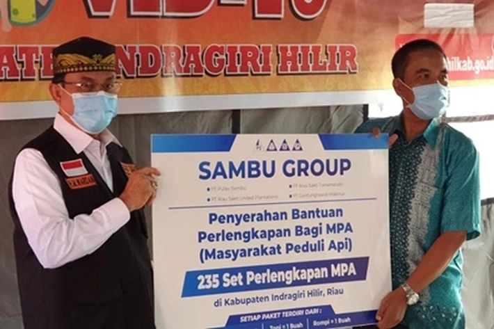 Bupati Inhil Apresiasi 2 Grup Perusahaan