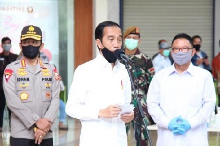 Jokowi: Indonesia Kembali Dihadapkan 'Lampu Merah'