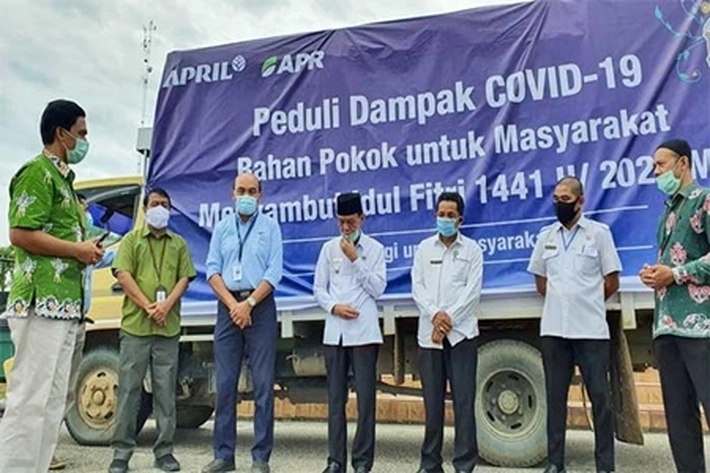 RAPP Bantu Sembako di Wilayah Kerjanya