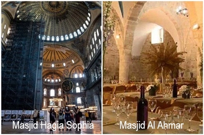 Turki Ubah Museum Jadi Masjid, Israel Ganti Masjid Jadi Bar