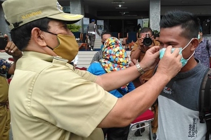 Bupati Sukiman Komitmen Antisipasi Penyebaran Covid-19
