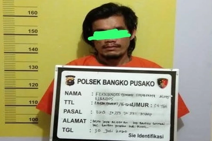 Polisi Bekuk Mantan Polri Otak Pelaku Penculikan di Rohil