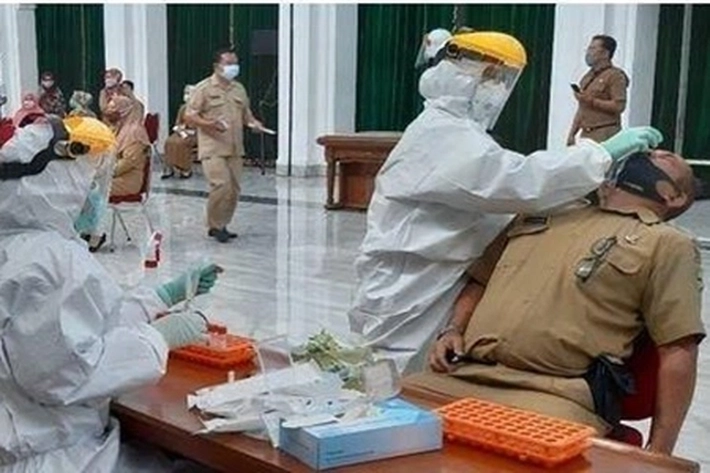 Hasil Swab Massal Seluruh ASN Negatif, Sebaran Kasus Terkonfirmasi Covid-19 Bertambah