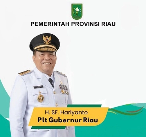 PELAKSANA TUGAS GUBERNUR RIAU, SF HARIYANTO