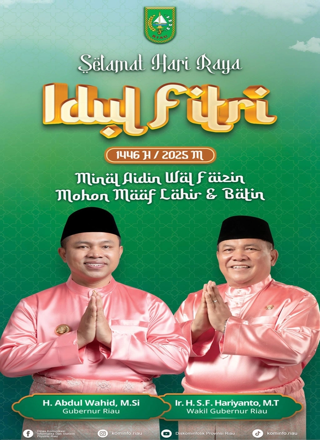GUBERNUR DAN WAKIL GUBERNUR RIAU