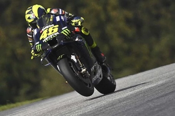 Rossi Nyaris Tertimpa Motor Morbidelli