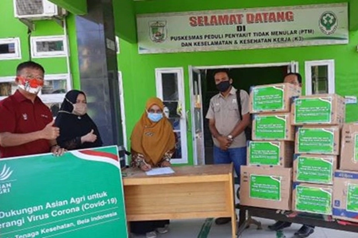 Asian Agri Gencarkan Bantuan APD ke Puskesmas