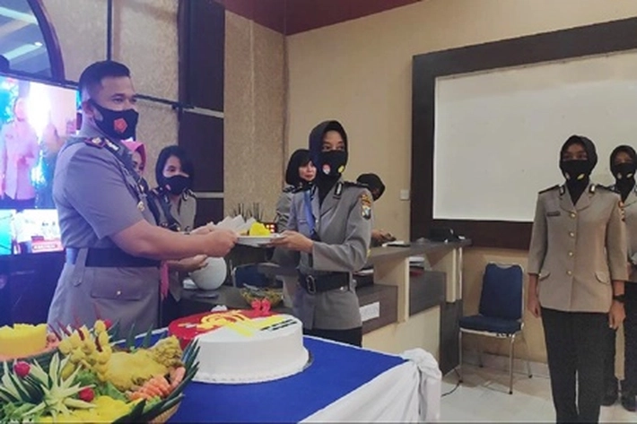 Polres Tanjung Pinang Gelar Sukuran HUT Polwan Ke-72