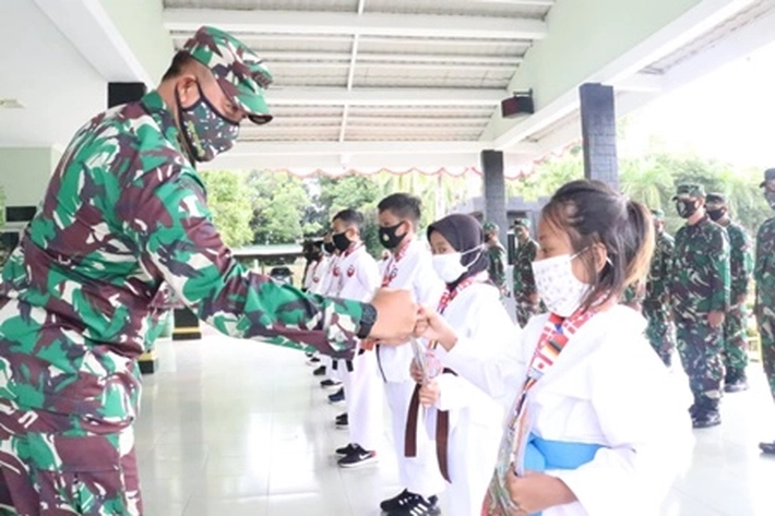Membanggakan, 9 Atlet Muda Karateka Binaan Kodim 0315/Bintan Harumkan Indonesia