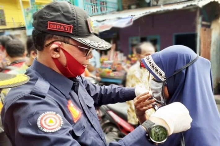 Bupati Rokan Hilir Positif Virus Corona