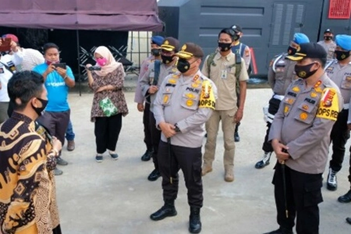 Kapolda Riau Kunjungi Inhu dan Kuansing