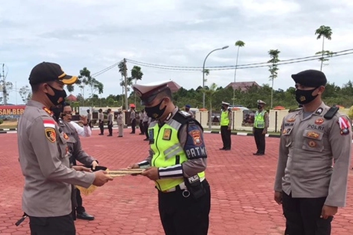 Kapolres Bintan Apresiasi Personil Berprestasi