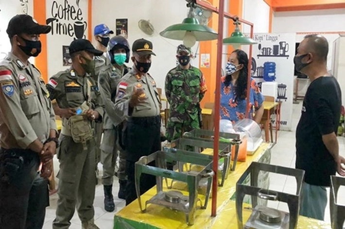 Polres Bintan Beri Sanksi Tak Patuhi Protokol Kesehatan