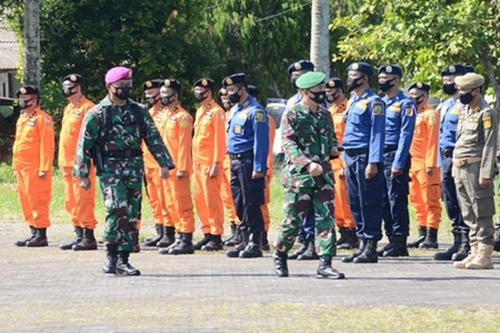 Komandan Lantamal IV Hadiri Apel Pengamanan Pilkada