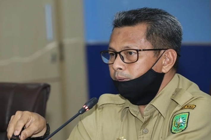 Pjs Bupati Rohul Masrul Kasmi Pimpin Rapat Perdana