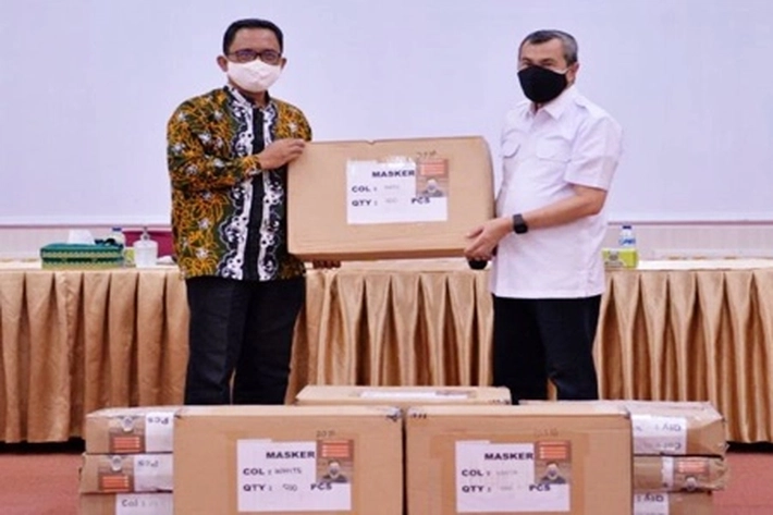 Gubernur Syamsuar Apresiasi Pelaku Usaha Mengatasi Covid-19