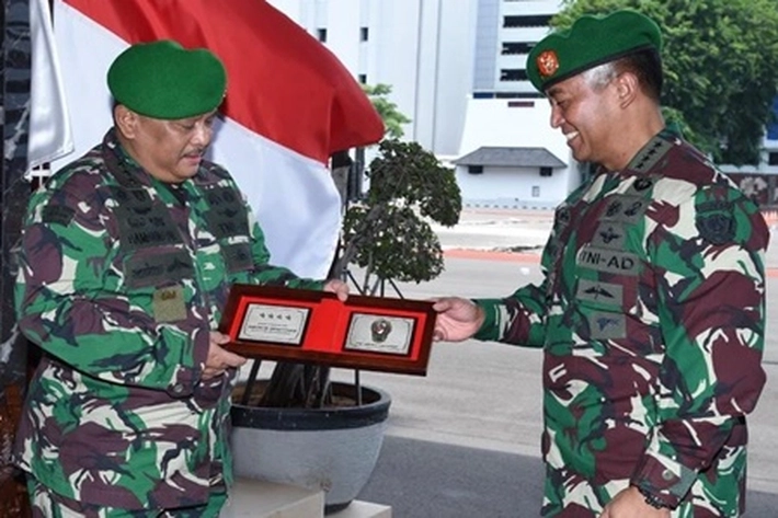Kasad Jenderal Andika Pimpin Penyerahan Jabatan Kepala RSPAD Gatot Soebroto