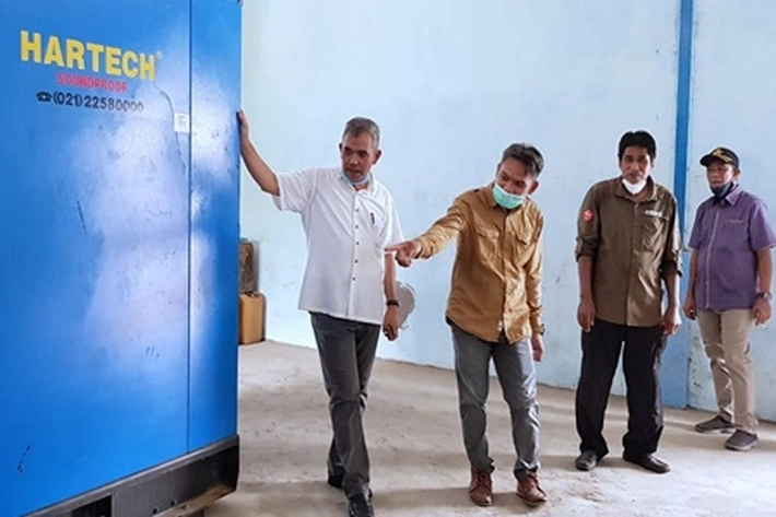 Setda Dr Kamsol Tinjau Proyek Infrastruktur