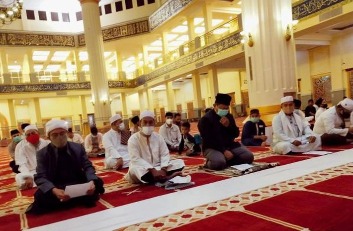 Pjs Bupati Zikir dan Doa Bersama di HUT Rohul XXI