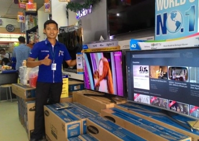Pasar Elektronik Lesu Terimbas Pandemi