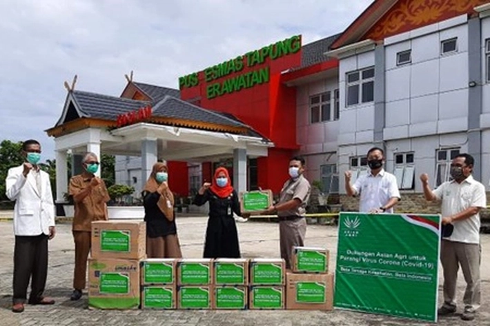 PT Tunggal Yunus Estate Bantu APD pada Tenaga Kesehatan