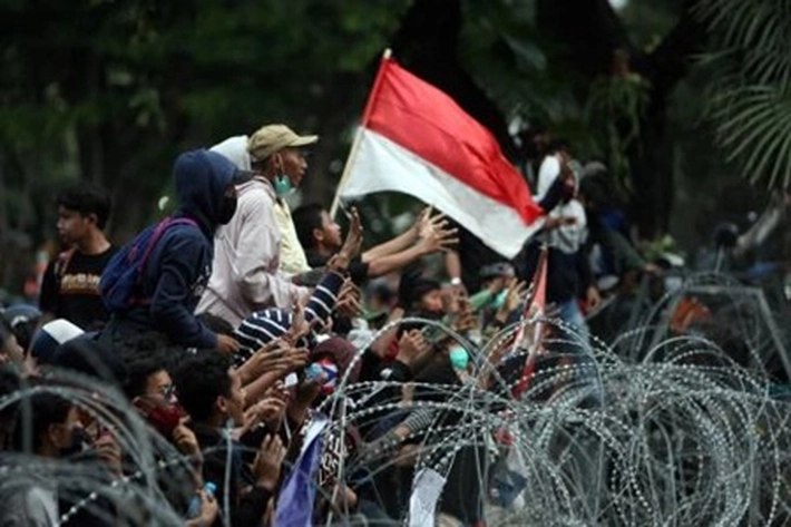 Demo 20 Oktober, Mahasiswa dan Buruh Kembali 'Tolak Omnibus Law'