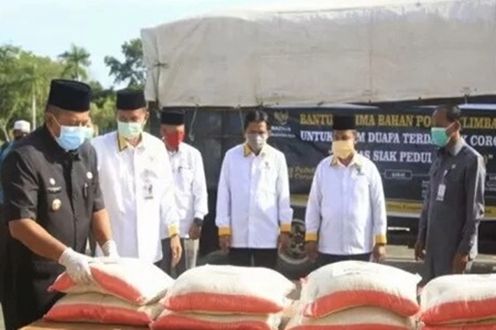 BAZNas Riau Bantu Kelompok Usaha di Bengkalis