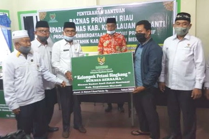 Baznas Riau Bantu Ekonomi Kreatif UKM
