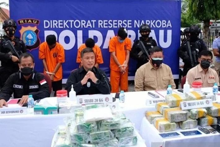 Jadi Kurir Sabu, Karir Pengabdian Seorang Perwira Polda Riau Berakhir