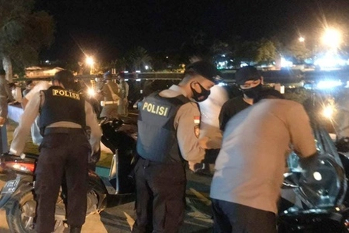 Polres Bintan Patroli di Malam Hari