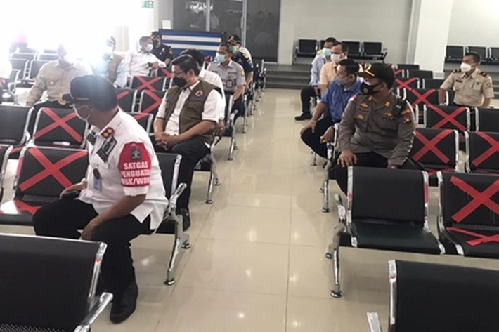 Kapolsek Tinjau Pelabuhan SBP
