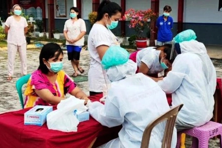 Pandemi Corona Ancam Lapas Riau, 'Seluruh Tahanan di Test Swab'