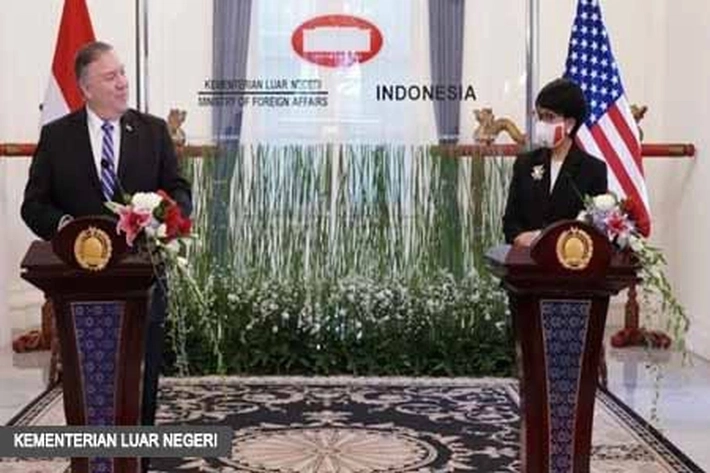 Menlu Mike Pompeo: RI Tegaskan 'Laut Cina Selatan yang Stabil dan Damai'