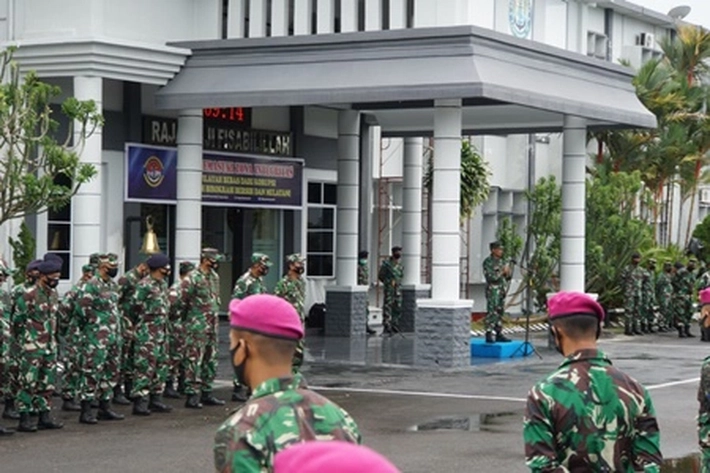 Aspers Kasal Beri Pengarahan di Mako Lantamal IV