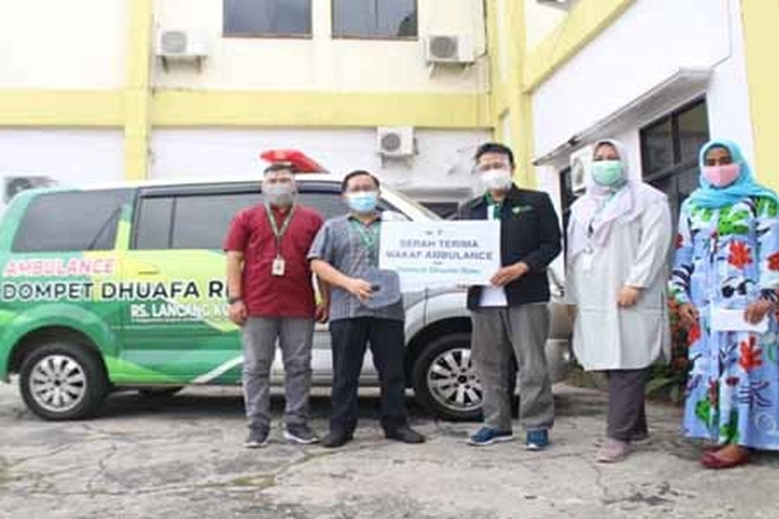 RS Lancang Kuning dapat Penghargaan