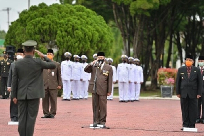 Ditengah Pandemi, Gubri Peringati Hari Pahlawan